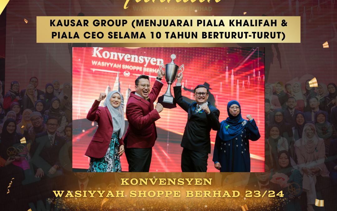 10 Tahun Berturut-Turut Kausar Group Dianugerahkan Anugerah Khalifah & Piala CEO!